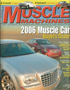 HEMMINGS MUSCLE MACHINES 2005 OCT - SRT-8 vs. CTS-V